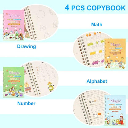 Two In One Kids Learning Deal (Sank Magic Book + Water Magic Book)